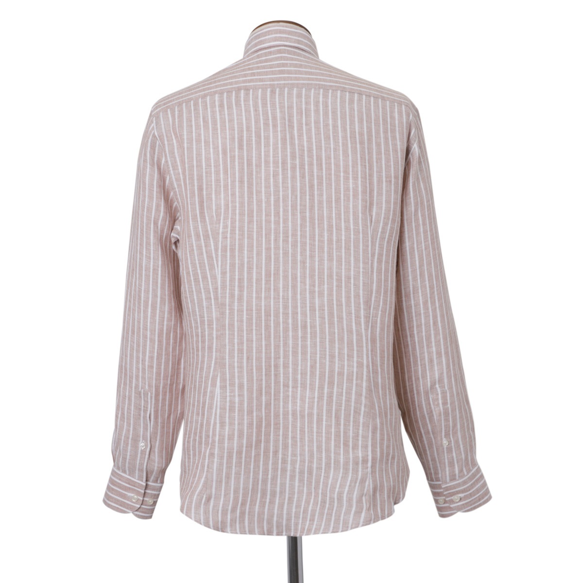 GALLIA ガッリア ホリゾンタルカラー リネンシャツ/総柄シャツ【大きいサイズあり】 メンズ