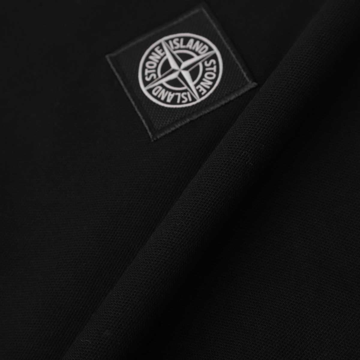 ストーンアイランド　ポロシャツ　ブラック　Mサイズ Stone Island ストーンアイランド MAGLIA RWS ラムウール ハイゲージ