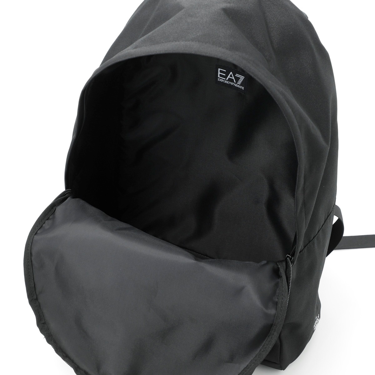 【美品】ARMANI EA7 リュック バックパック タグ付 ナイロン ロゴ バックパック テクニカルファブリック オーバーサイズロゴ | EA7