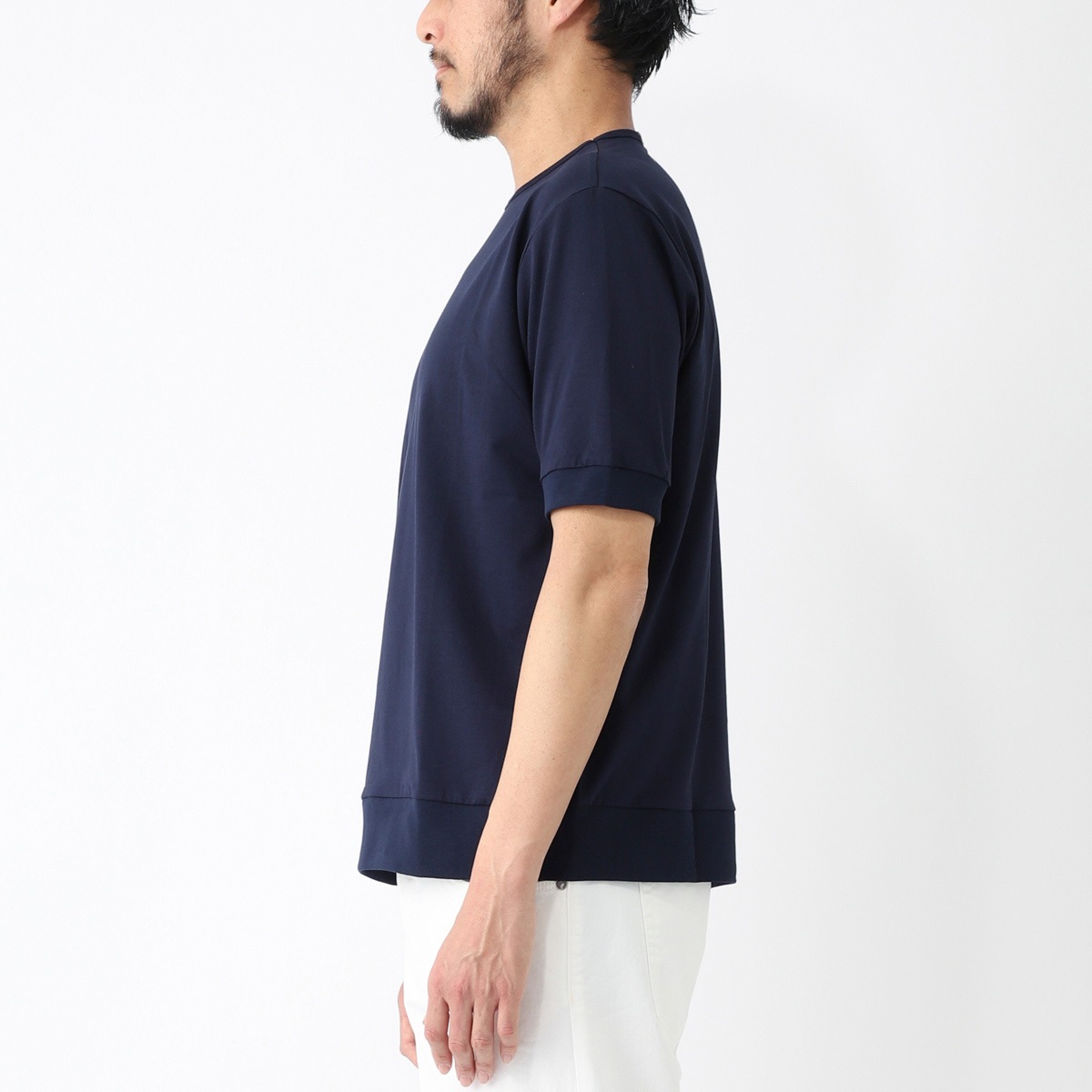 【アウトレット】『ネコポス対応(1点まで)』【訳あり】 GIAB'S ARCHIVIO ジャブス アルキヴィオ クルーネックTシャツ/GRT S【返品交換不可】 メンズ