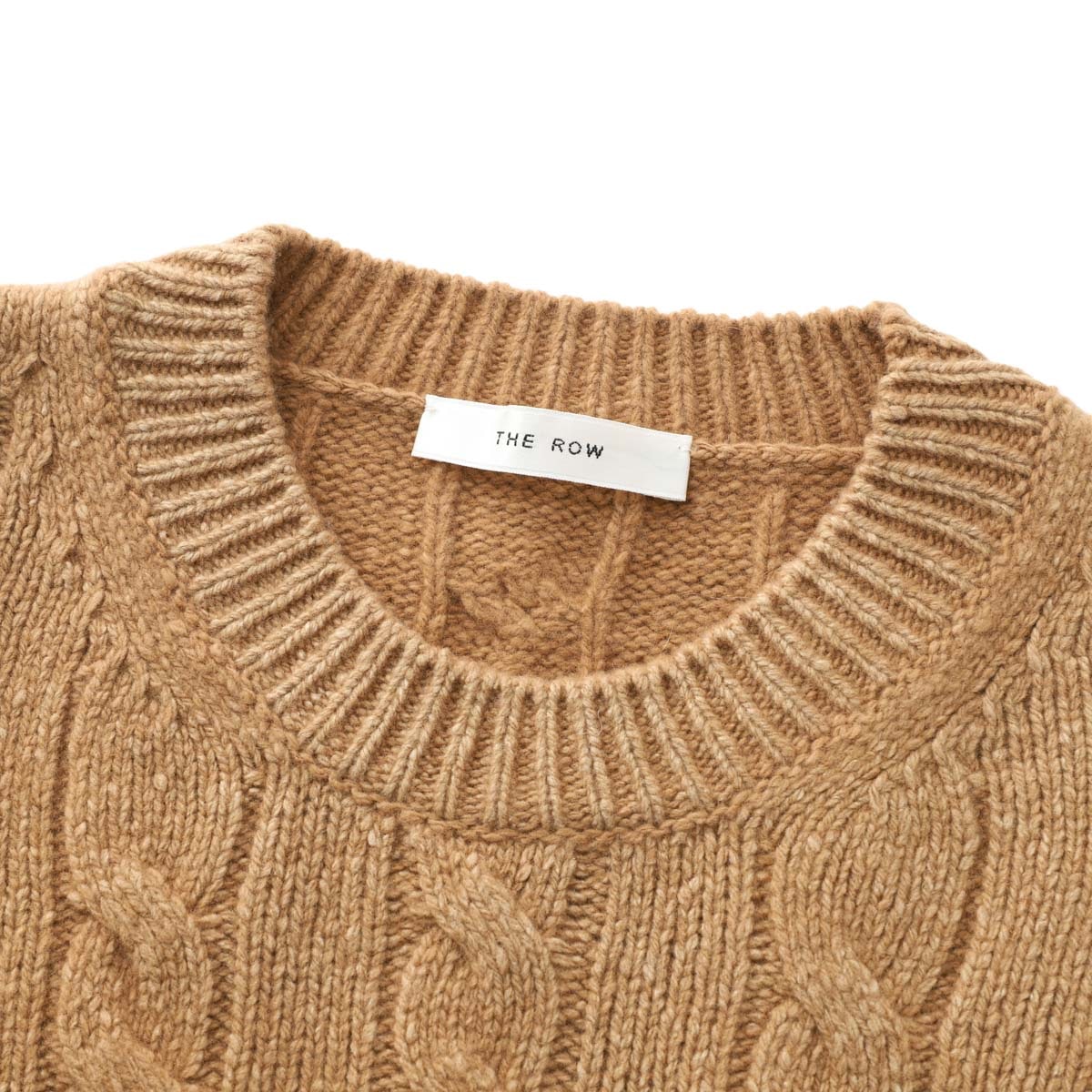 THE ROW ザ ロウ クルーネックニット/LIDO TOP ケーブルセーター