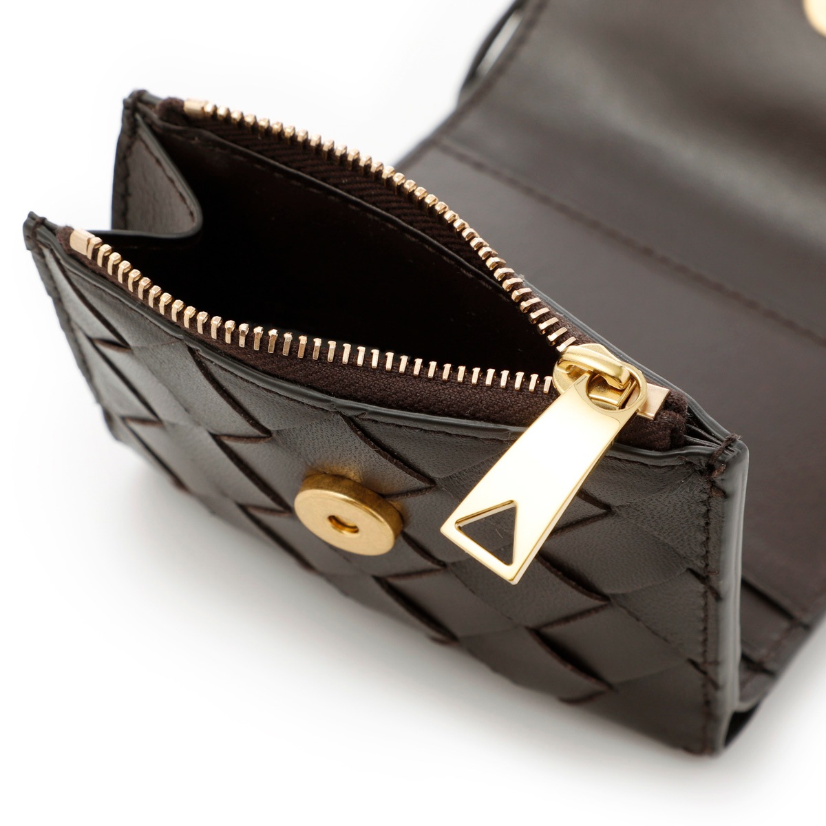 BOTTEGA VENETA ボッテガヴェネタ 3つ折り財布 小銭入れ付き