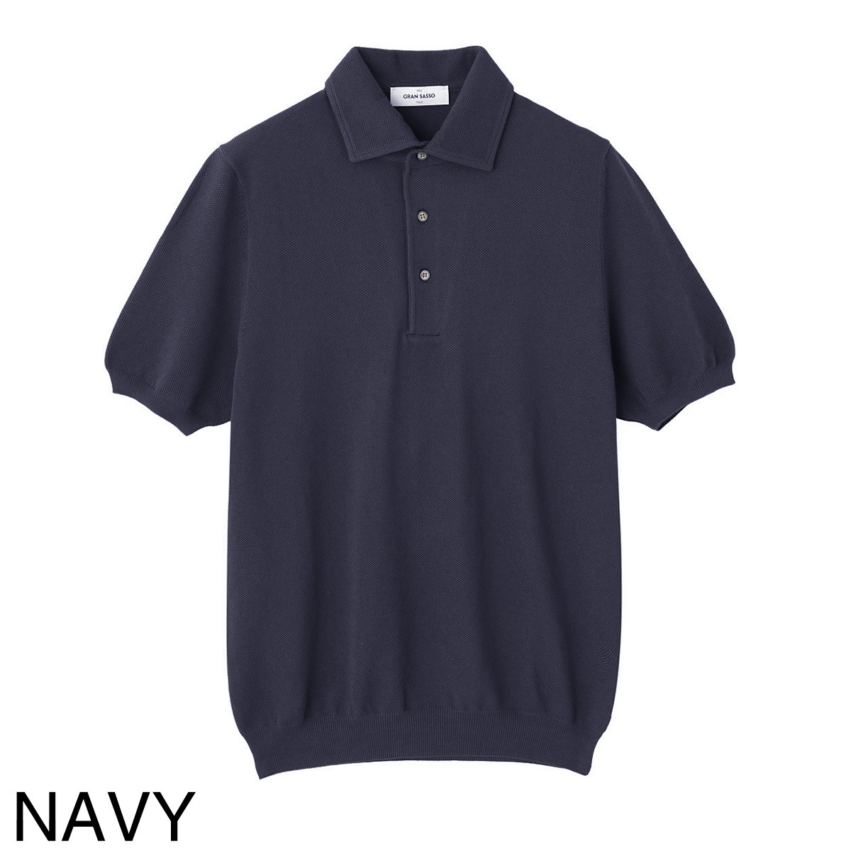 Gran Sasso グランサッソ 鹿の子ポロシャツ/POLO M/M FRESH COTTON フレッシュコットン【大きいサイズあり】 メンズ