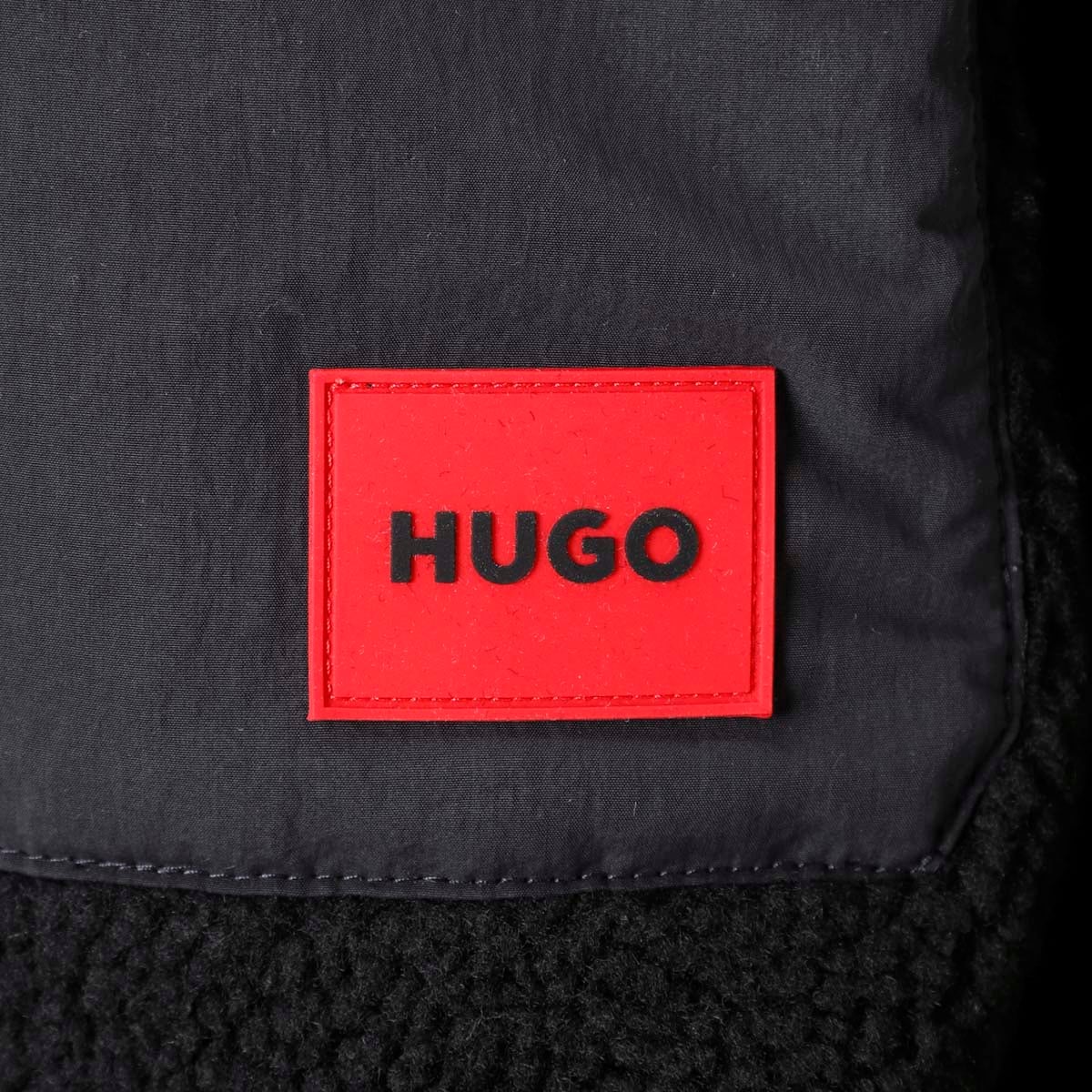 【アウトレット】【ラスト1点】HUGO HUGOBOSS ヒューゴヒューゴボス ボアジャケット/ボアブルゾン メンズ