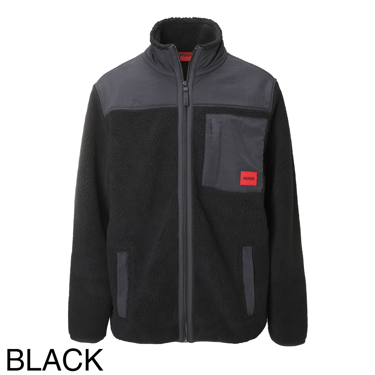 【アウトレット】【ラスト1点】HUGO HUGOBOSS ヒューゴヒューゴボス ボアジャケット/ボアブルゾン メンズ