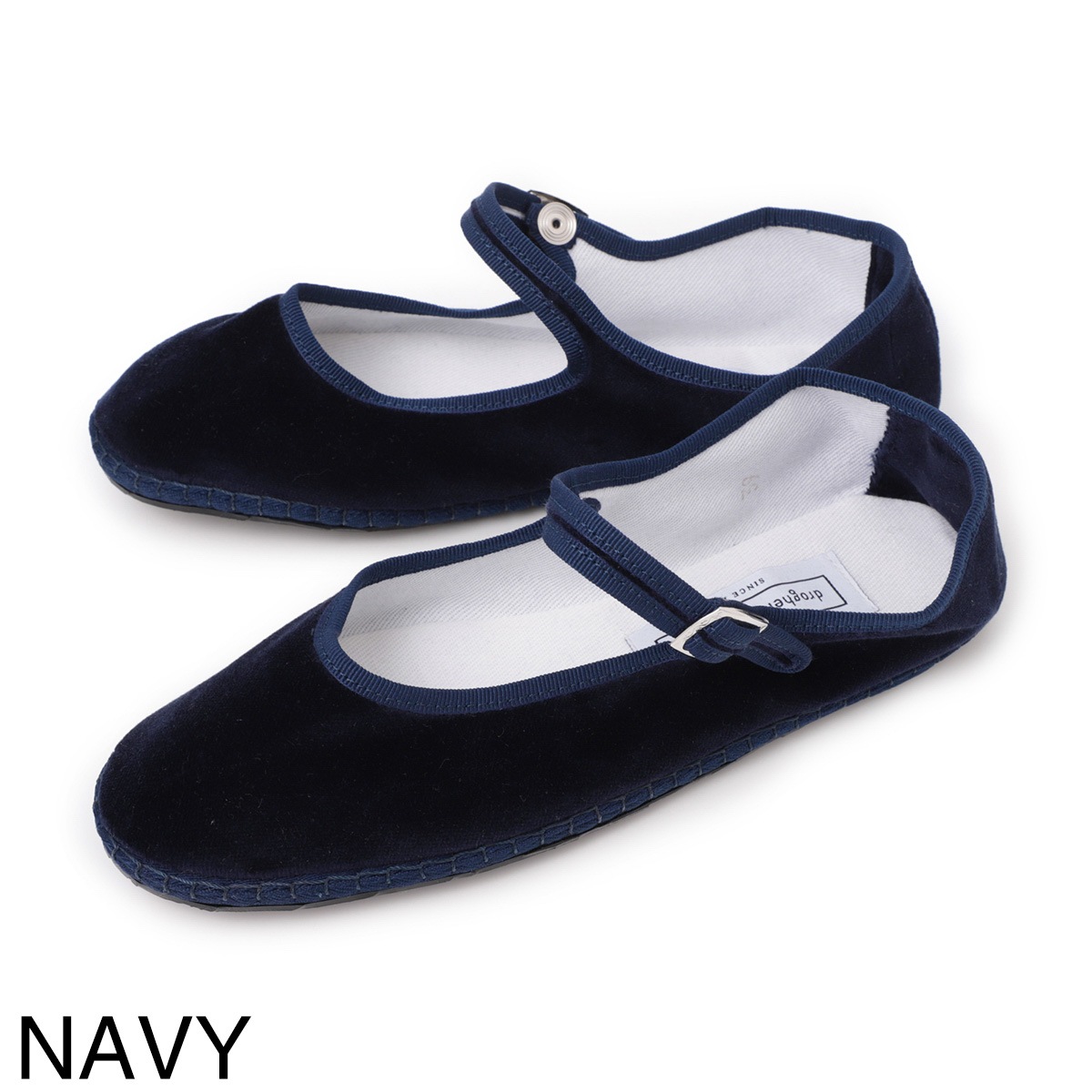 drogheria Crivellini ドロゲリアクリベリーニ バレエシューズ/メリージェーン/MARY JANE VELVET【大きいサイズあり】 レディース