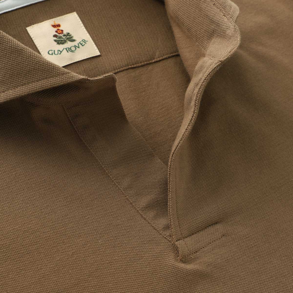 GUY ROVER ギローバー 半袖ポロシャツ/スキッパーポロシャツ/JERSEY メンズ