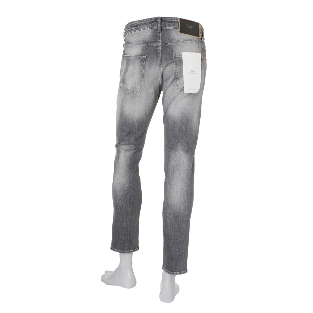 【アウトレット】entre amis アントレアミ ボタンフライジーンズ/5 TK DENIM CORTO【大きいサイズあり】 メンズ