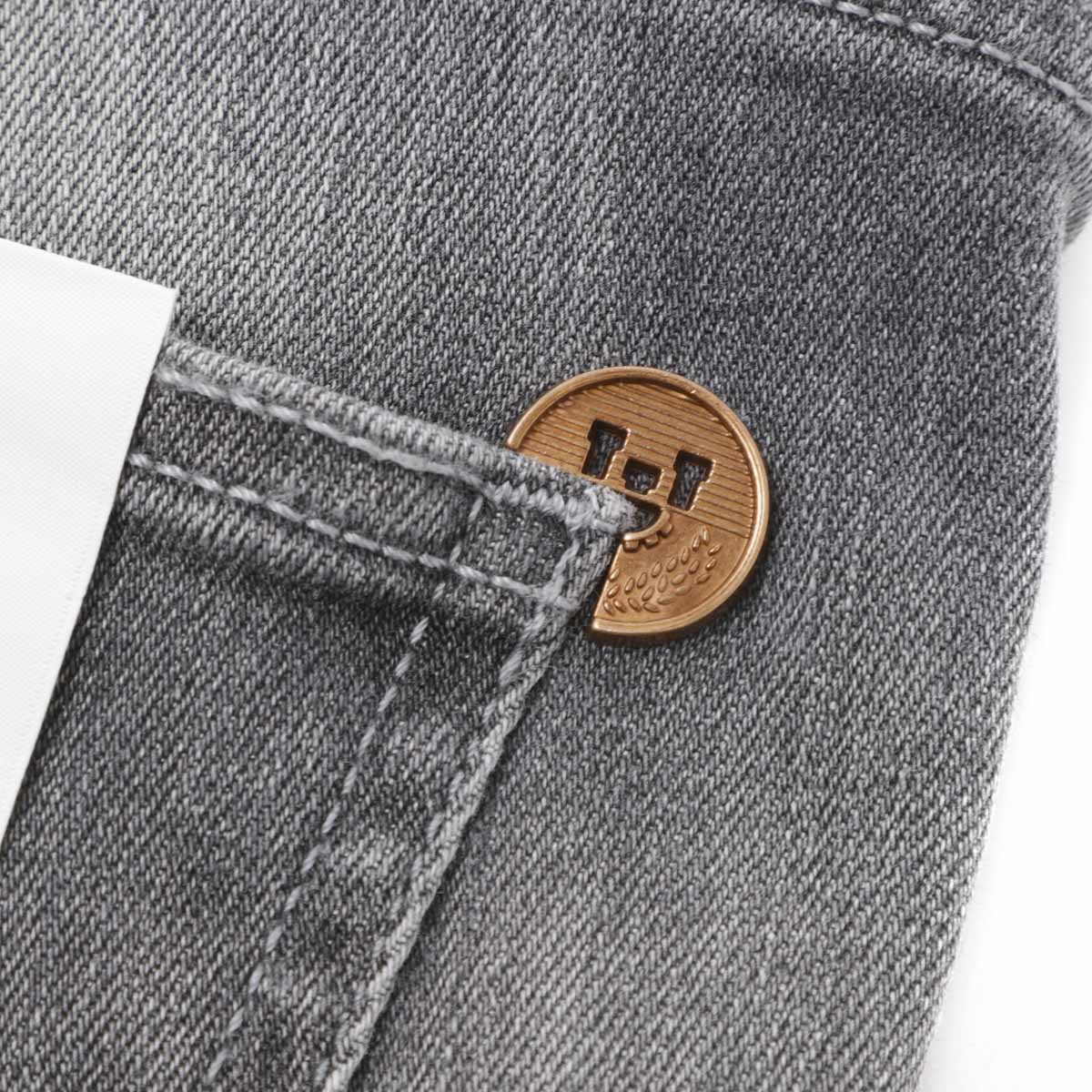 【アウトレット】entre amis アントレアミ ボタンフライジーンズ/5 TK DENIM CORTO【大きいサイズあり】 メンズ