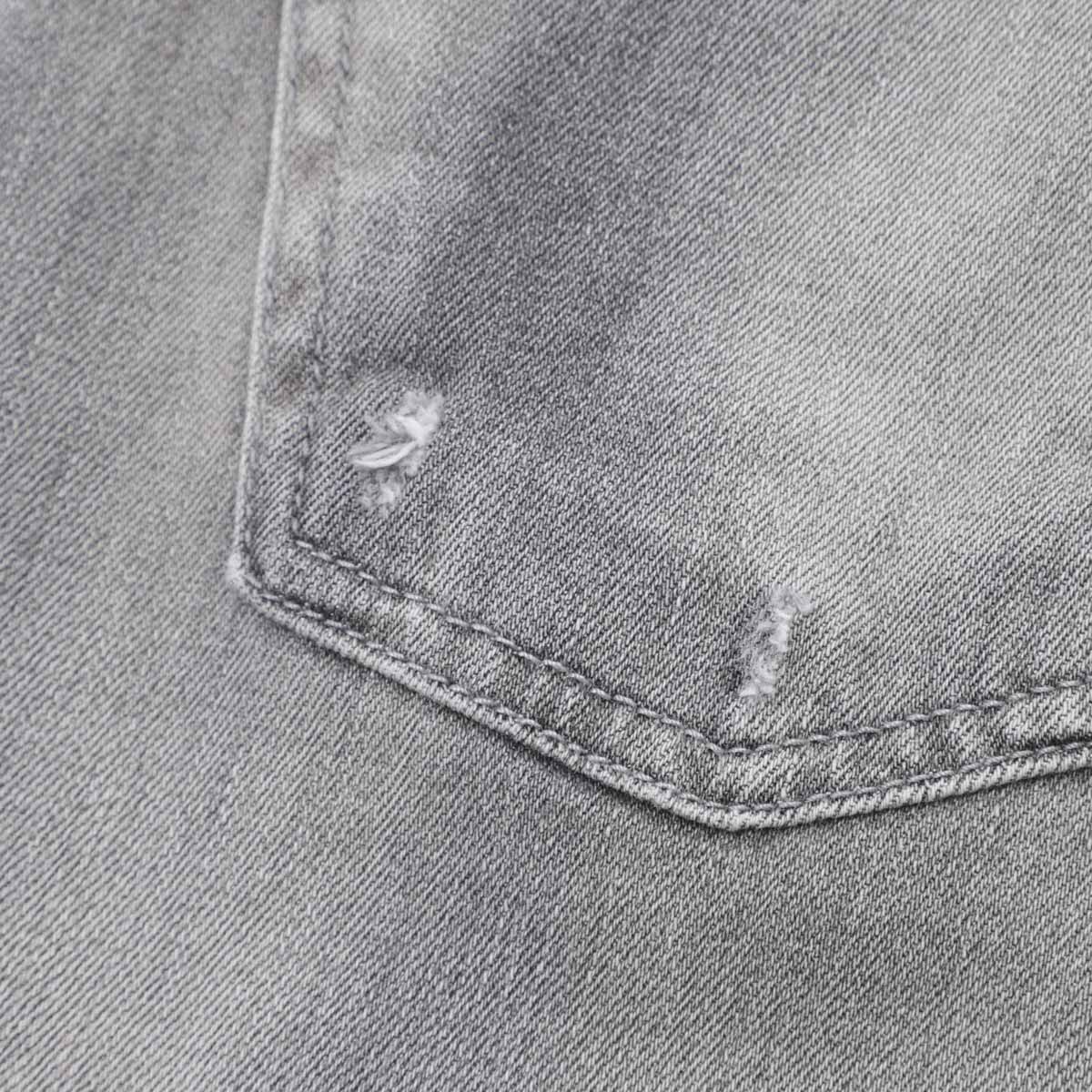 【アウトレット】entre amis アントレアミ ボタンフライジーンズ/5 TK DENIM CORTO【大きいサイズあり】 メンズ