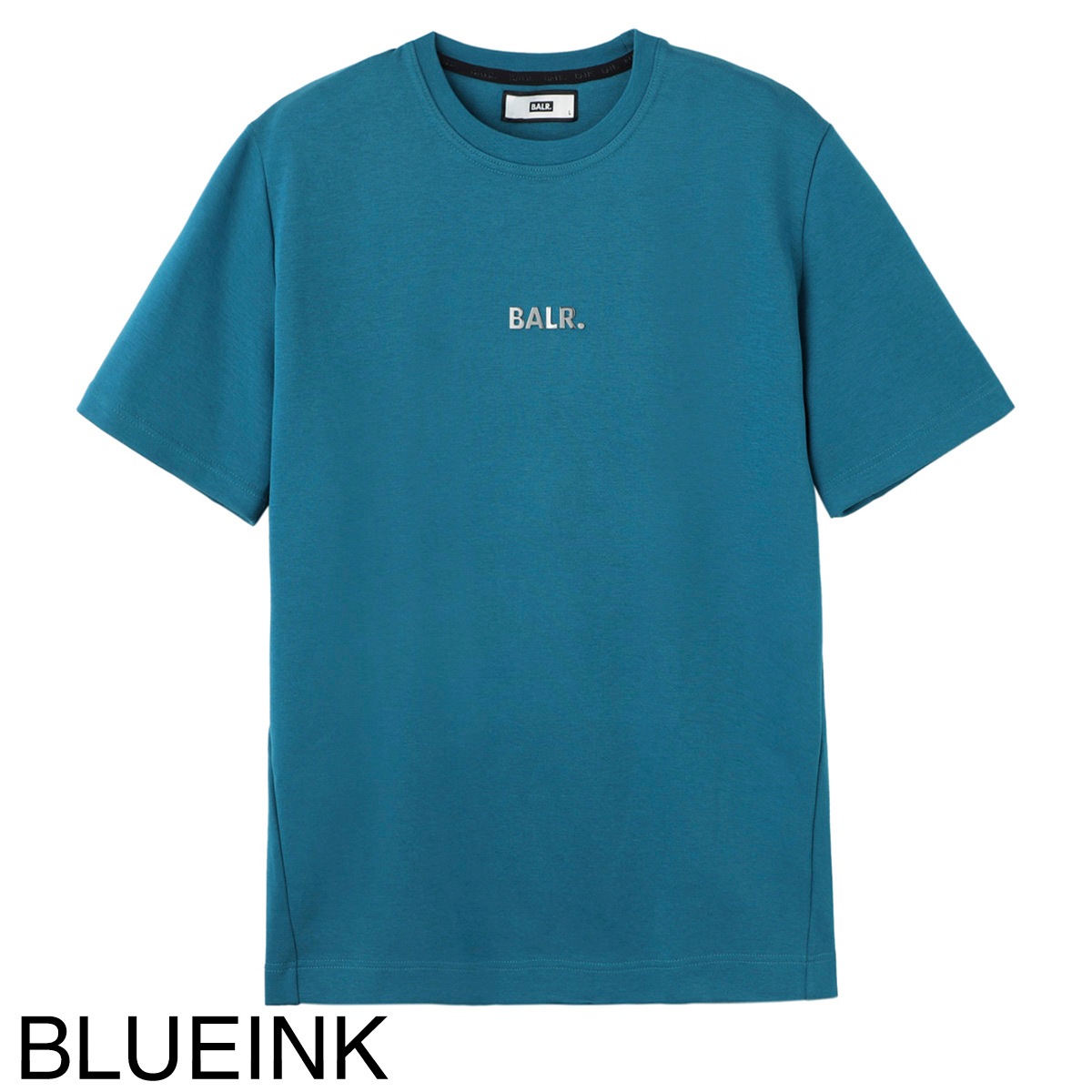 BALR. LOGO BOX Tシャツ (Arona Blue) XXL メンズ Core) BALR Men's Logo Box T Shirt B1112.1279 Arona Blue