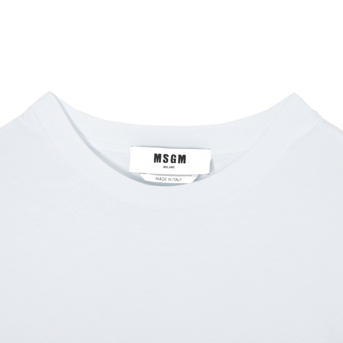 MSGM エムエスジーエム クルーネック 長袖Tシャツ メンズ | メンズ