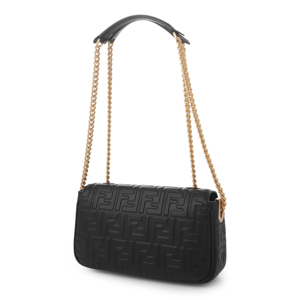 FENDI フェンディ ショルダーバッグ 3WAY/ハンドバッグ/BAGUETTE CHAIN MIDI  NAPPA  FF レディース