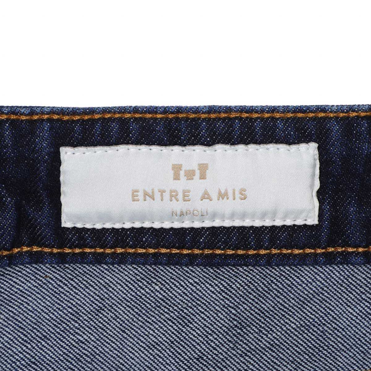 【アウトレット】entre amis アントレアミ ボタンフライジーンズ/5 TK DENIM CORTO【大きいサイズあり】 メンズ
