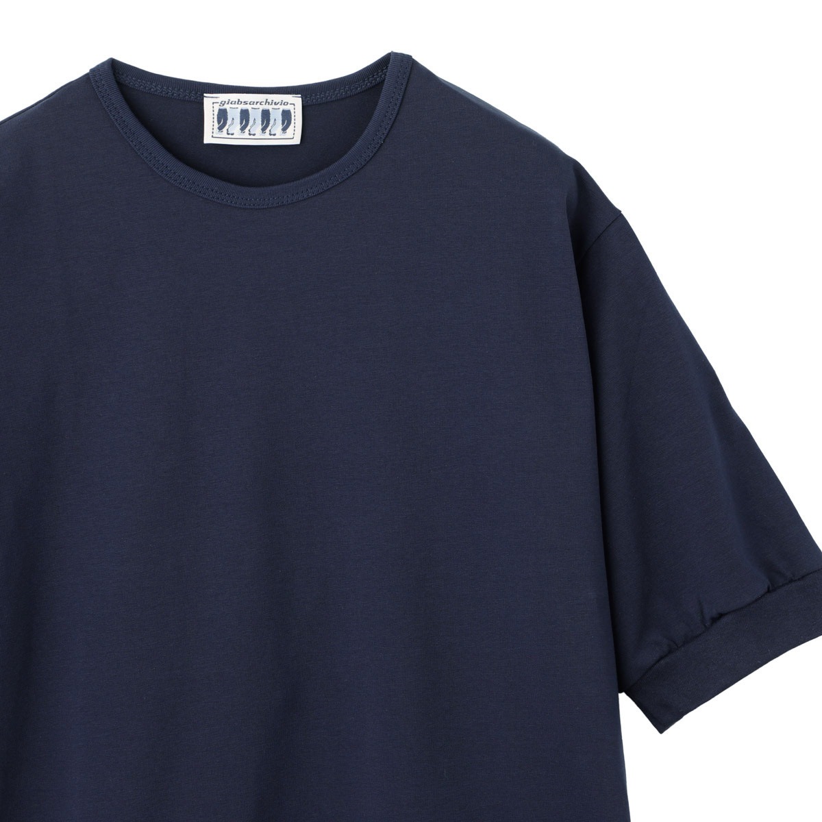 【アウトレット】『ネコポス対応(1点まで)』【訳あり】 GIAB'S ARCHIVIO ジャブス アルキヴィオ クルーネックTシャツ/GRT S【返品交換不可】 メンズ