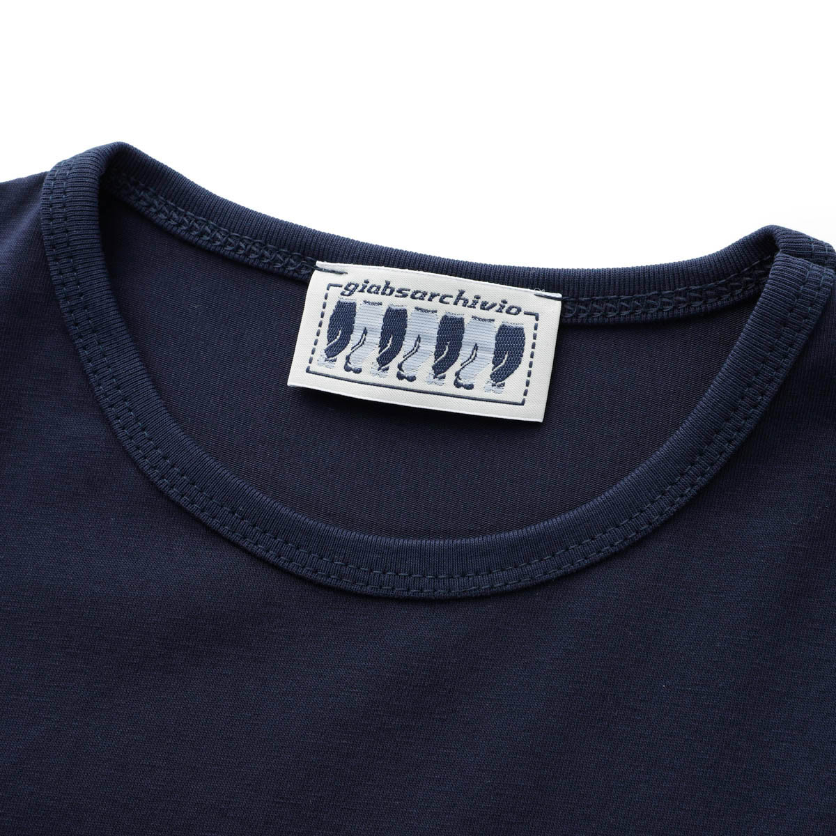 【アウトレット】『ネコポス対応(1点まで)』【訳あり】 GIAB'S ARCHIVIO ジャブス アルキヴィオ クルーネックTシャツ/GRT S【返品交換不可】 メンズ