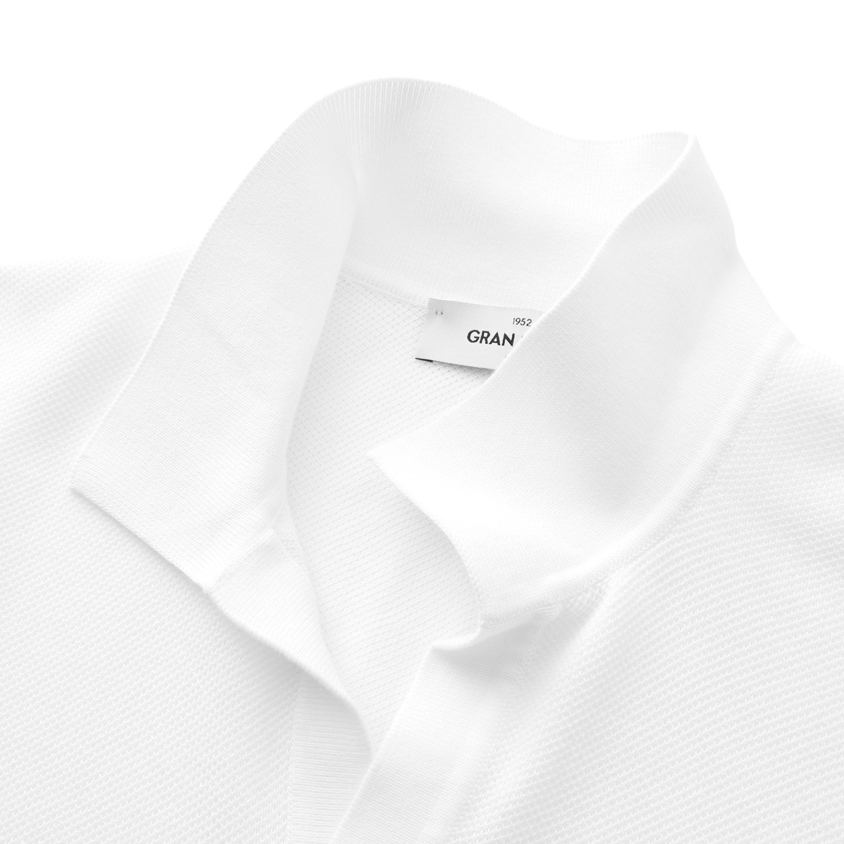 Gran Sasso グランサッソ ニットポロシャツ/スキッパーポロシャツ/SKIPPER M/M FRESH COTTON フレッシュコットン【大きいサイズあり】 メンズ