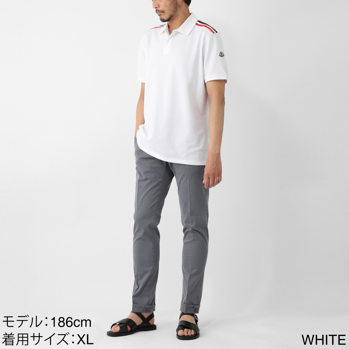 モンクレール ポロシャツ メンズ Ｌ ブラック ポロシャツ : Tシャツ＆ポロシャツ 向けの メンズ | モンクレール