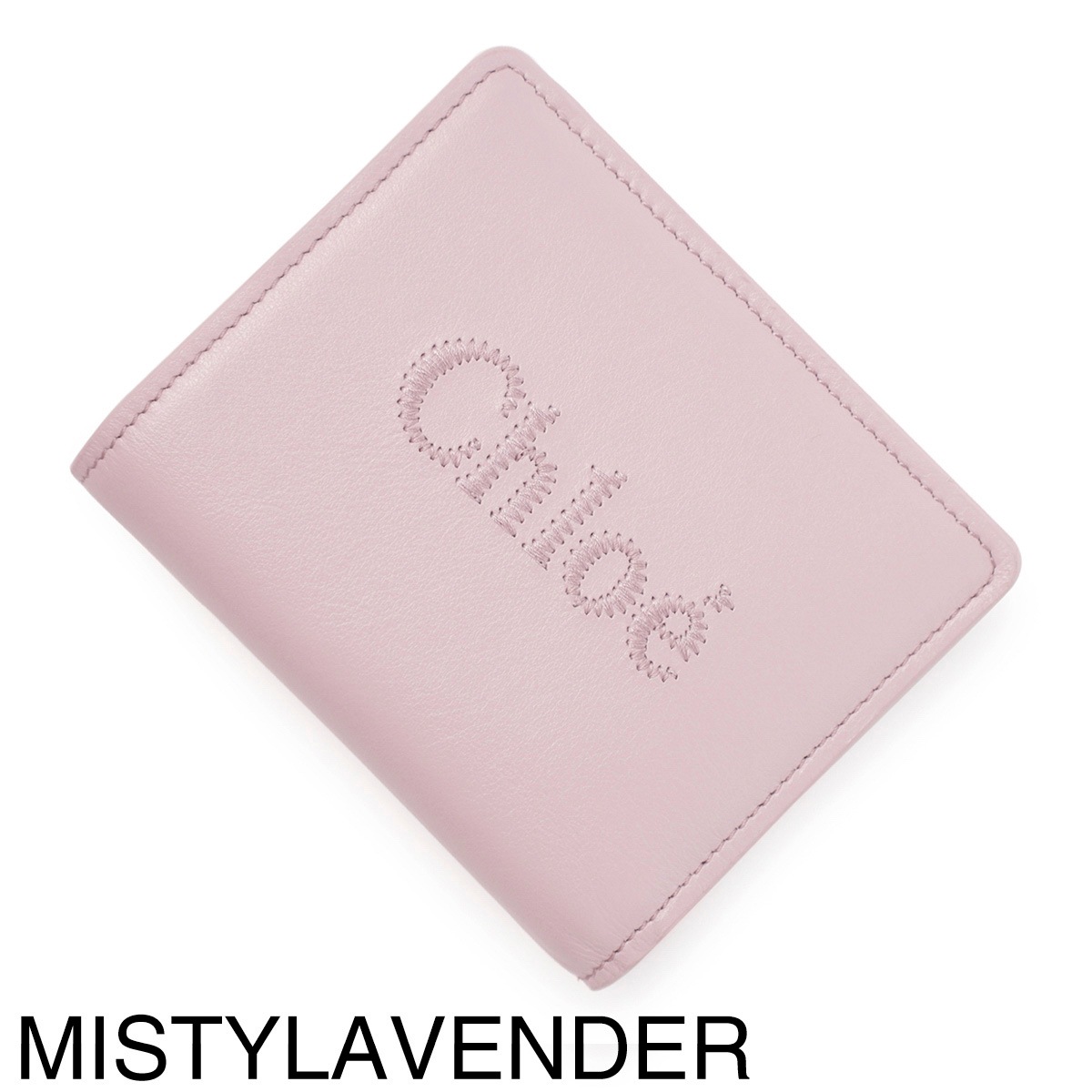 クロエ 折り財布 SENSE センス 二つ折り シンプル ロゴ ピンク Chloe - クロエ CHLOE 財布 二つ折り CHLOE SENSE センス ロゴ
