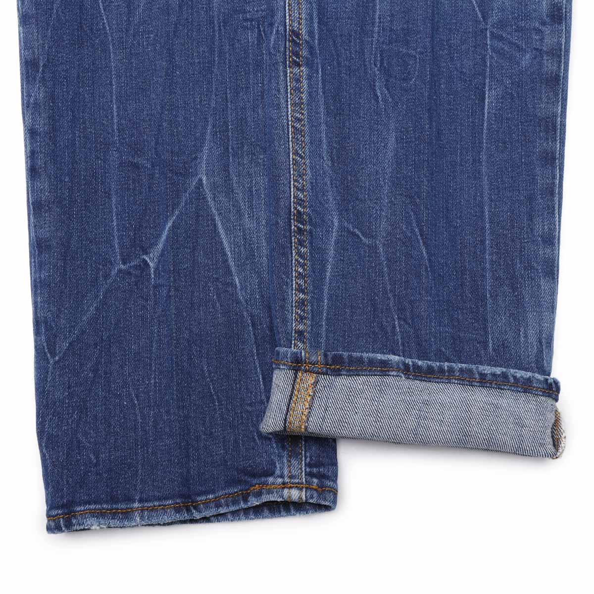 【アウトレット】【ラスト1点】entre amis アントレアミ ボタンフライジーンズ/5 TK DENIM CORTO【大きいサイズあり】 メンズ