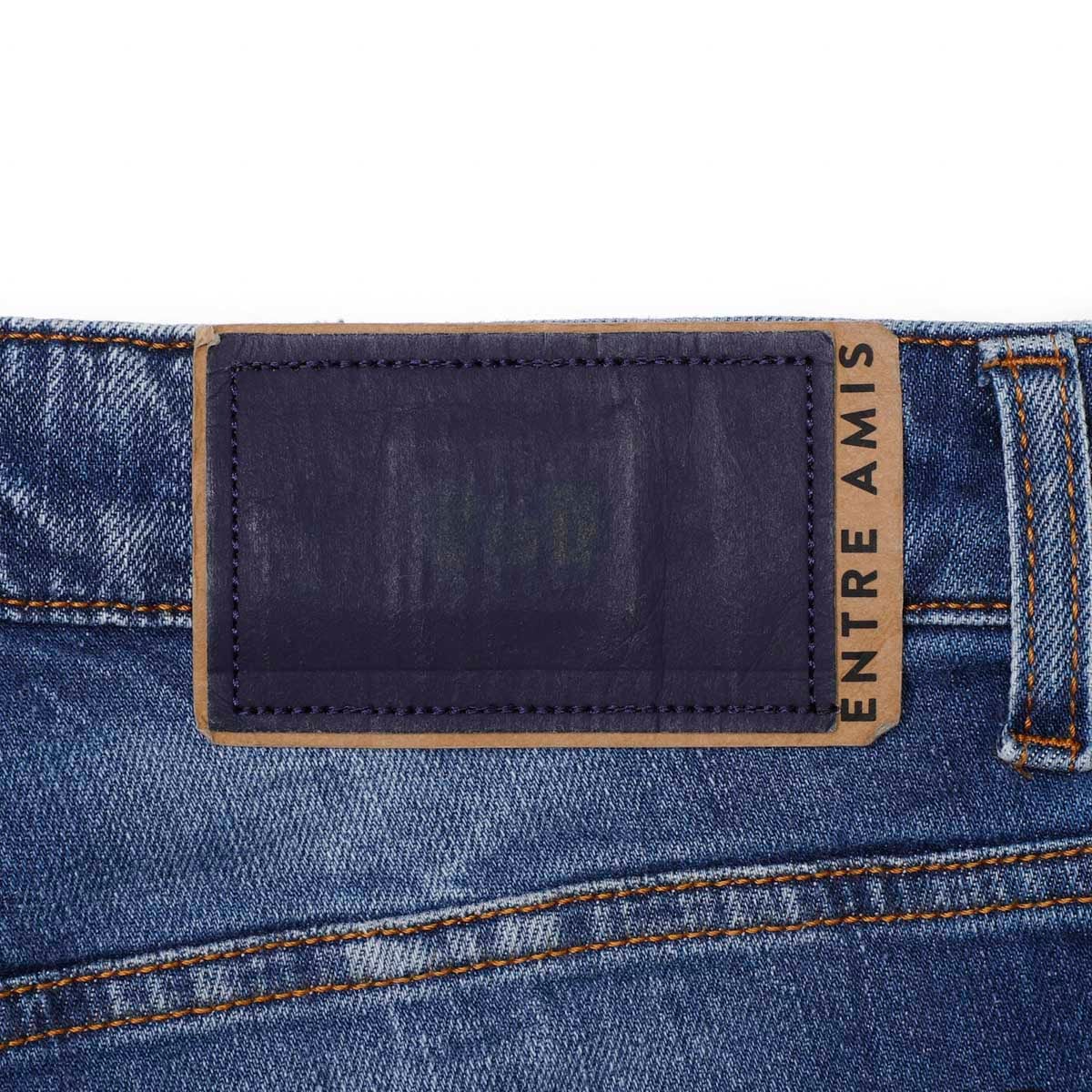 【アウトレット】【ラスト1点】entre amis アントレアミ ボタンフライジーンズ/5 TK DENIM CORTO【大きいサイズあり】 メンズ