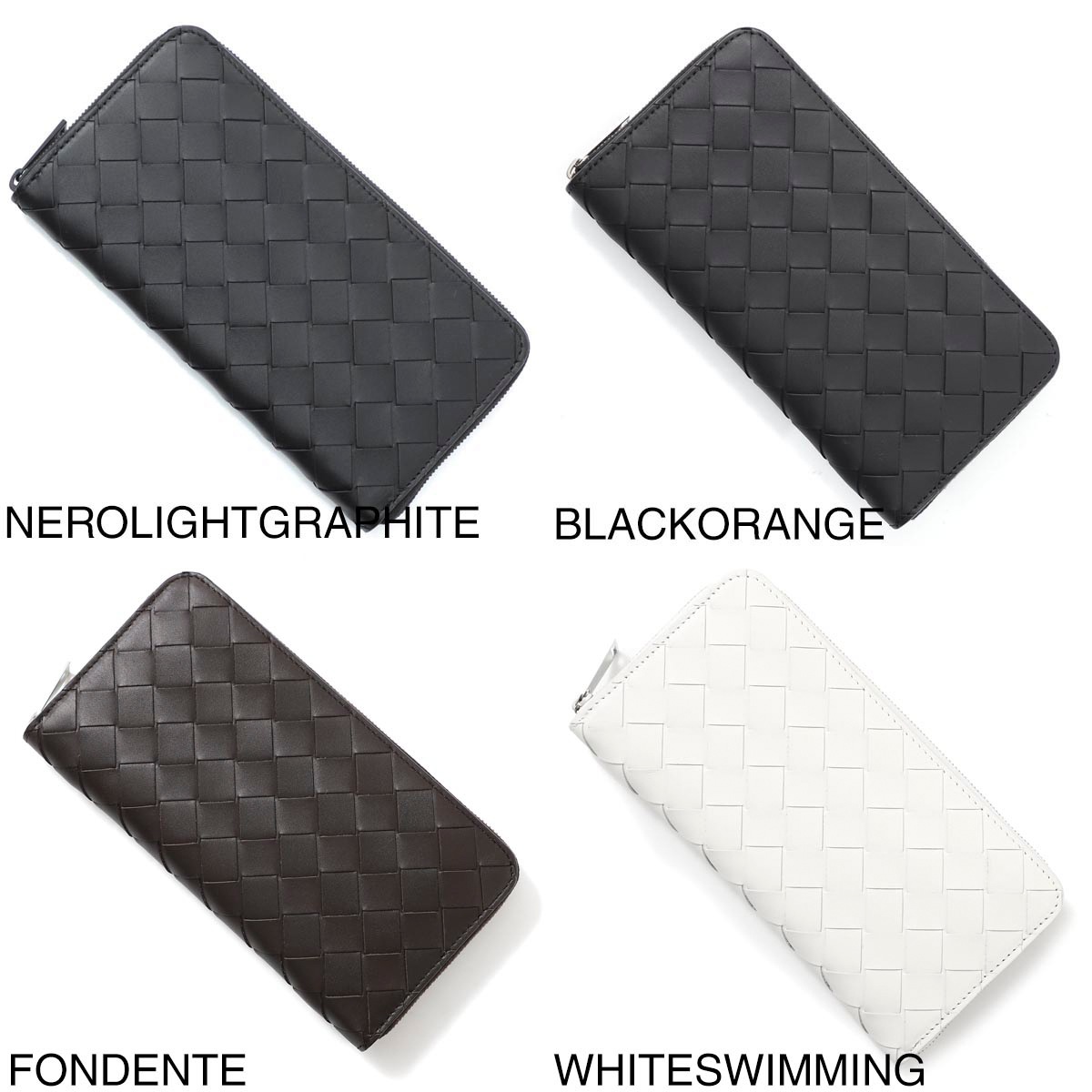 BOTTEGA VENETA ボッテガヴェネタ ラウンドファスナー 財布/ZIP-AROUND WALLET IN INTRECCIATO VN メンズ