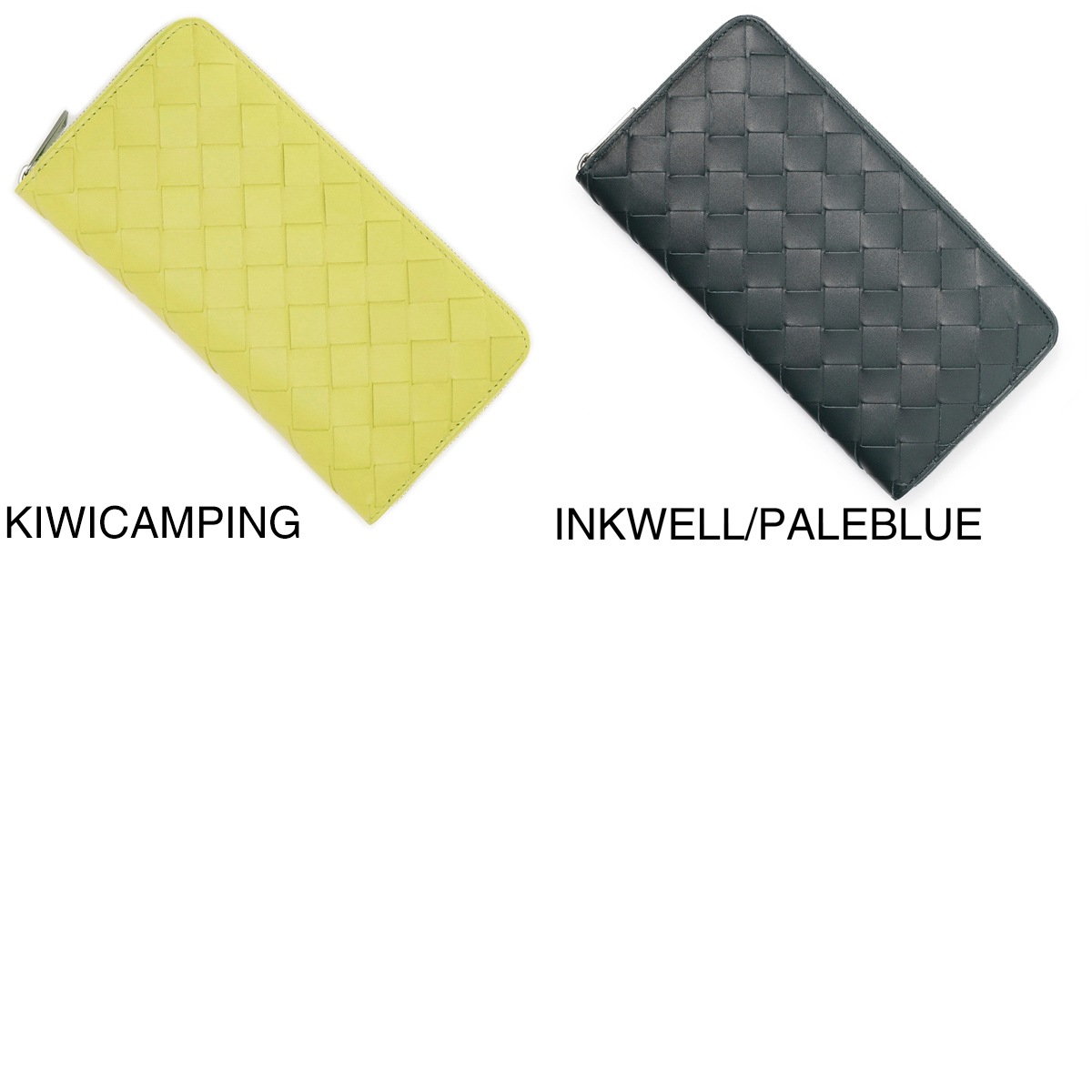 ボッテガヴェネタ　ラバー　ラウンドファスナー Bottega Veneta カセット ジップアラウンド 長財布 中古