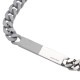 【アウトレット】【ラスト1点】【訳あり】 MM6 Maison Margiela エムエム 6 メゾンマルジェラ ネックレス/MINIMAL LOGO ID TAG CURB NECKLACE【返品交換不可】 レディース