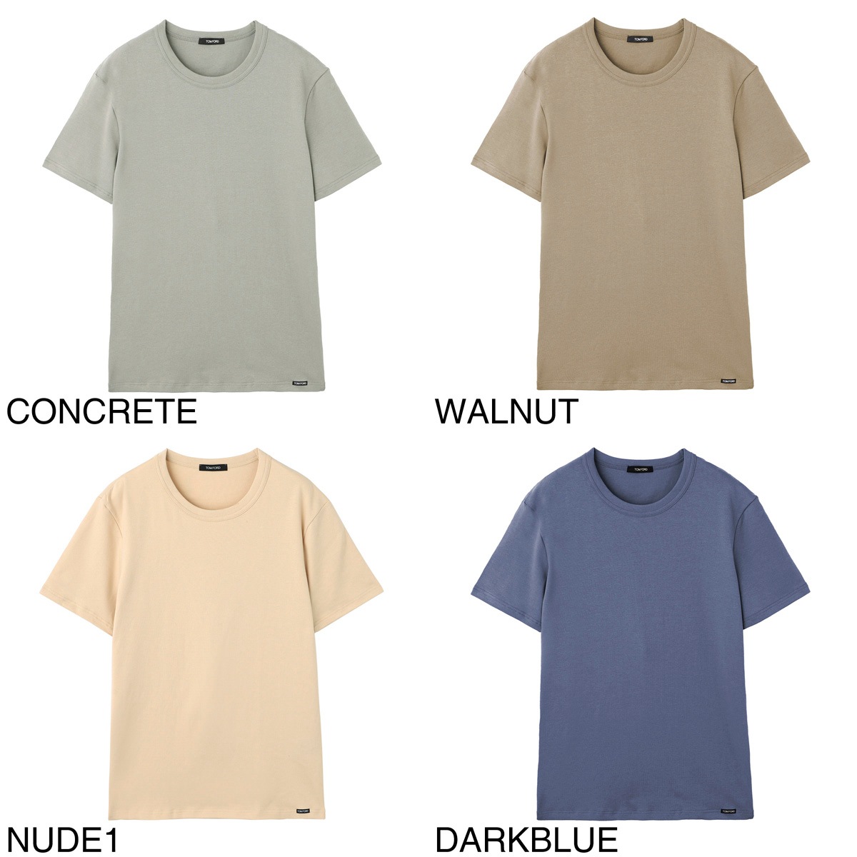 【アウトレット】TOM FORD トムフォード クルーネック Tシャツ【返品交換不可】 メンズ