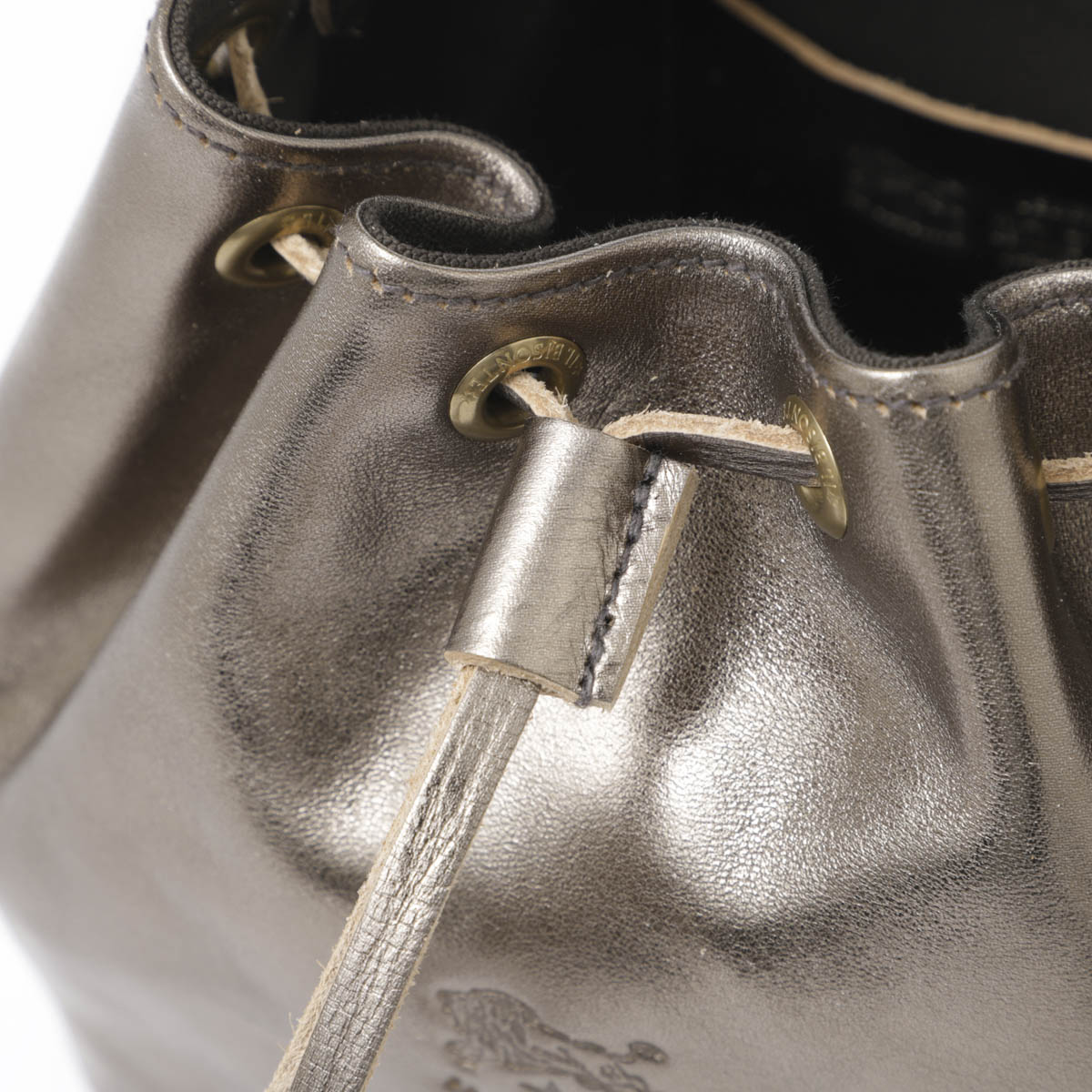 IL BISONTE イルビゾンテ バケットバッグ 3WAY/ショルダーバッグ