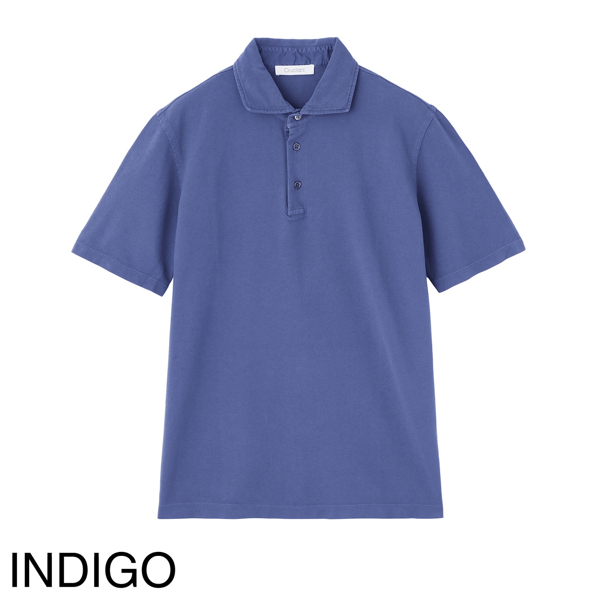 クルチアーニー ポロシャツ ネイビー Cruciani（クルチアーニ）ポロシャツ 紺 サイズ:50(XL位) メンズ