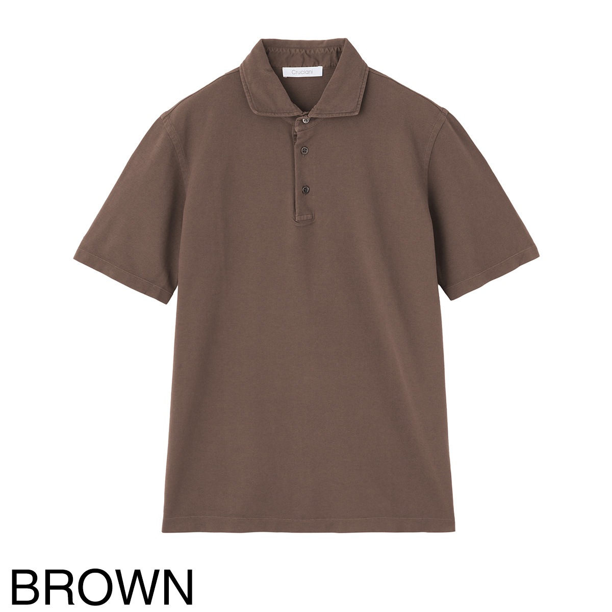 クルチアーニ ポロシャツ コットン44 イタリア製 Cruciani クルチアーニ ポロシャツ【大きいサイズあり】 メンズ