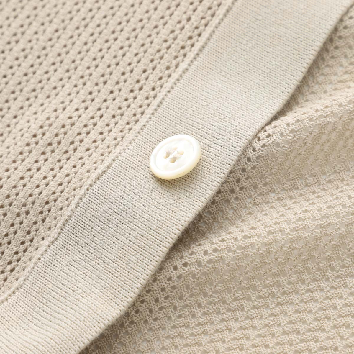 Gran Sasso グランサッソ 半袖ニットシャツ/FRESH COTTON SHORT SLEEVE KNIT SHIRT フレッシュコットン【大きいサイズあり】 メンズ