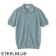Gran Sasso グランサッソ 半袖ニットシャツ/FRESH COTTON SHORT SLEEVE KNIT SHIRT フレッシュコットン【大きいサイズあり】 メンズ