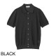 Gran Sasso グランサッソ 半袖ニットシャツ/FRESH COTTON SHORT SLEEVE KNIT SHIRT フレッシュコットン【大きいサイズあり】 メンズ