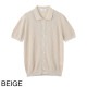 Gran Sasso グランサッソ 半袖ニットシャツ/FRESH COTTON SHORT SLEEVE KNIT SHIRT フレッシュコットン【大きいサイズあり】 メンズ