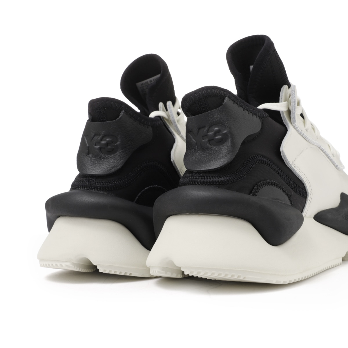 Y-3 KAIWA オールブラック 立体厚底異素材デザイン映えモデル Y-3 KAIWA Y-3│Y-3 ワイスリー