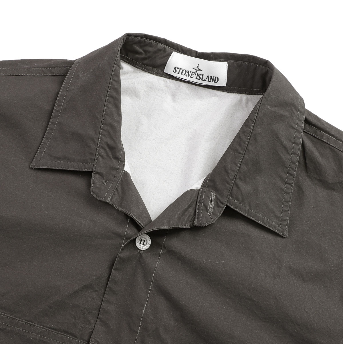 アウトレット】STONE ISLAND ストーンアイランド 長袖レギュラーカラー