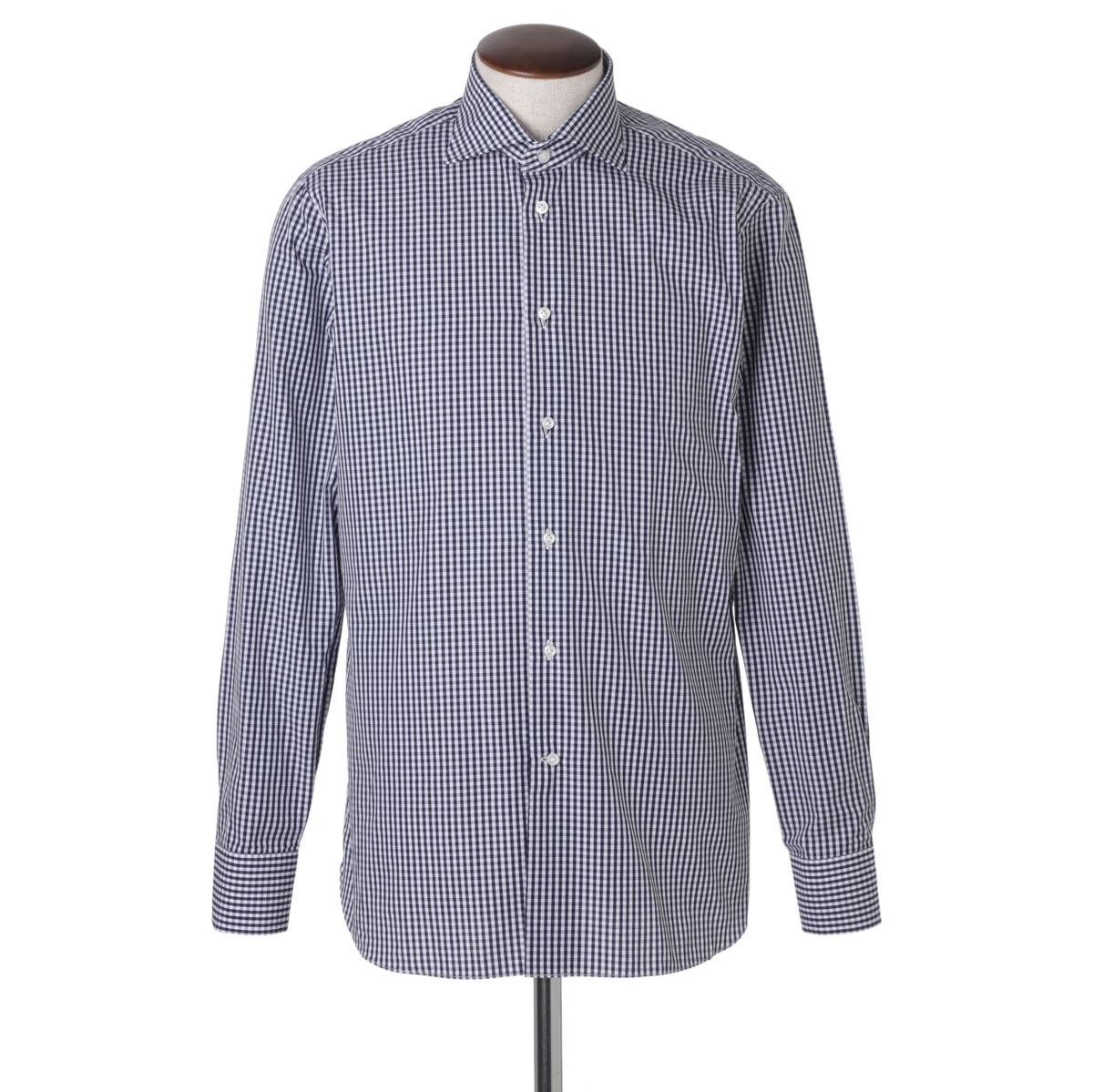 Borriello麻シャツ_メンズ 38 中古】ボリエッロ BORRIELLO リネン