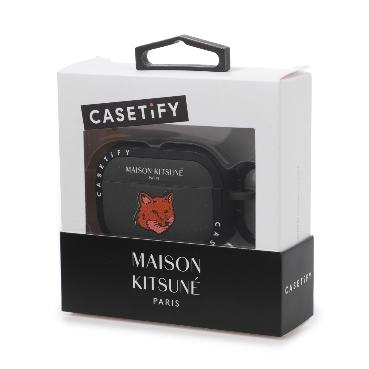 WEB限定お買い得商品の新着アイテム KITSUNE MAISON メゾンキツネ ケース/MAISON Pro AirPods iPhoneアクセサリー