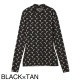 MARINE SERRE マリーン セル ハイネックカットソー/REGENERATED AOM JERSEY HIGH NECK SECOND SKIN レディース