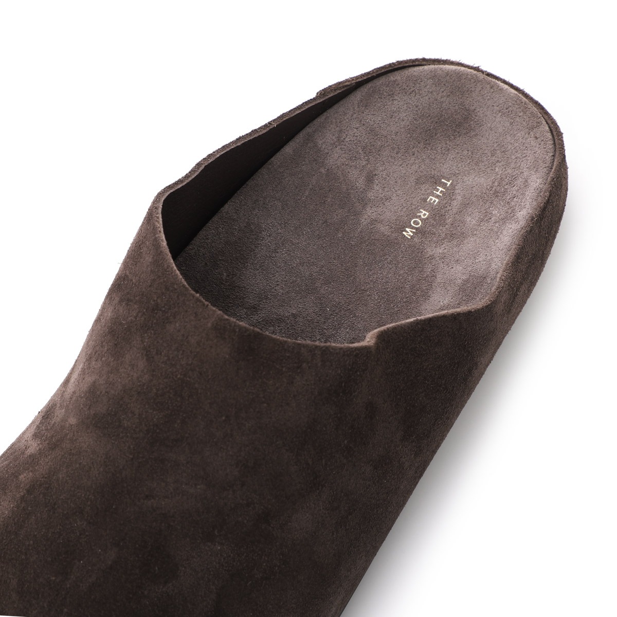 THE ROW ザ ロウ スリッポン/HUDSON SLIDE スエード【大きいサイズあり