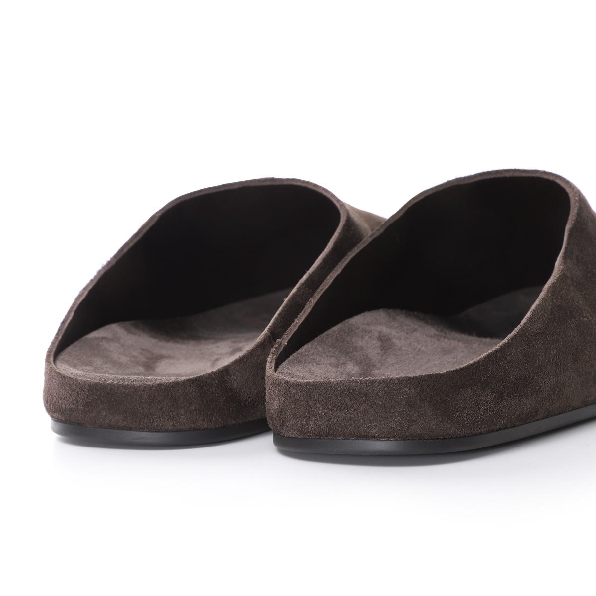 THE ROW ザ ロウ スリッポン/HUDSON SLIDE スエード【大きいサイズあり