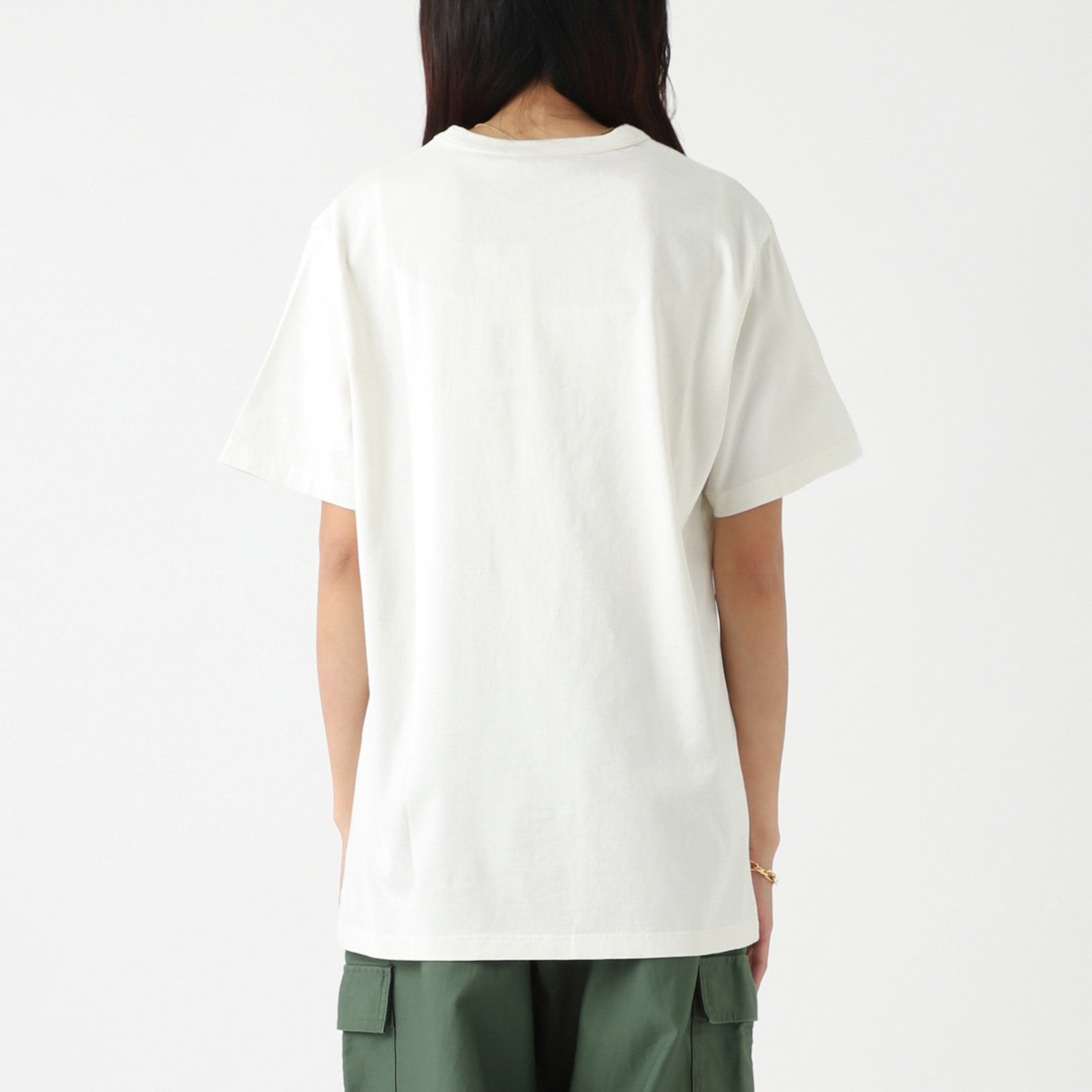 【決算SALE】MAISON KITSUNE メゾンキツネ クルーネックTシャツ/PASTEL COMPOSITION CLASSIC TEE-SHIRT