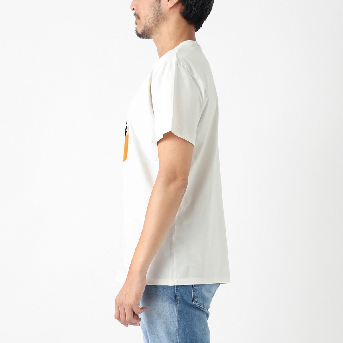 【決算SALE】MAISON KITSUNE メゾンキツネ クルーネックTシャツ/PASTEL COMPOSITION CLASSIC TEE-SHIRT