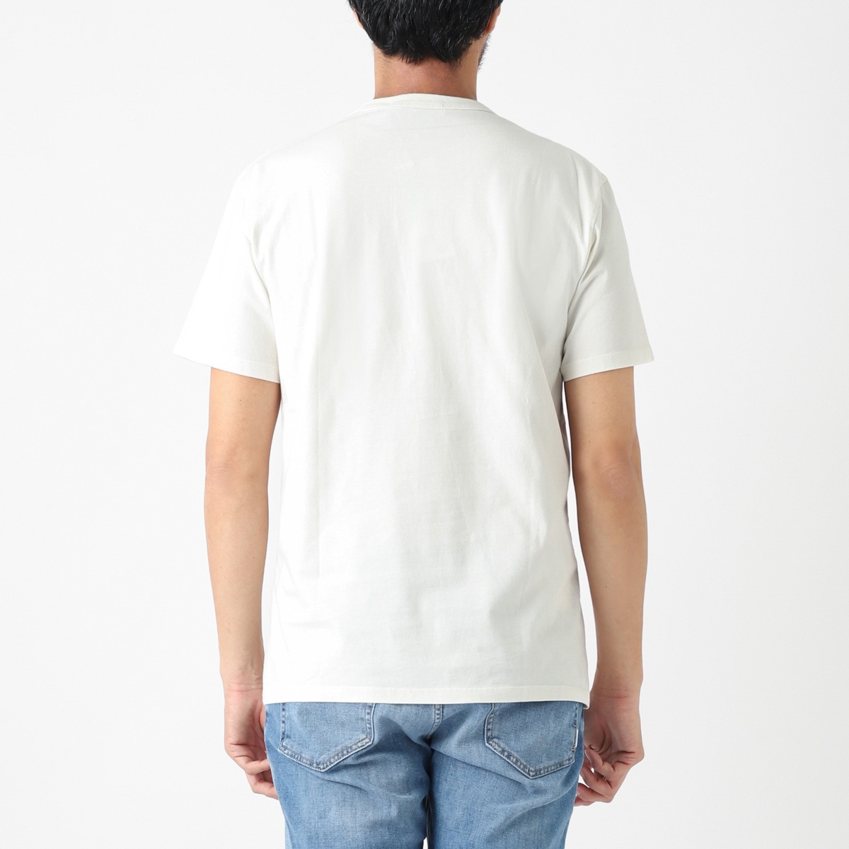 【決算SALE】MAISON KITSUNE メゾンキツネ クルーネックTシャツ/PASTEL COMPOSITION CLASSIC TEE-SHIRT