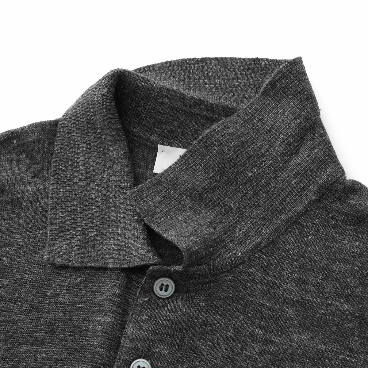 Gran Sasso グランサッソ ニットリネンポロシャツ/KNITTED LINEN POLO【大きいサイズあり】 メンズ