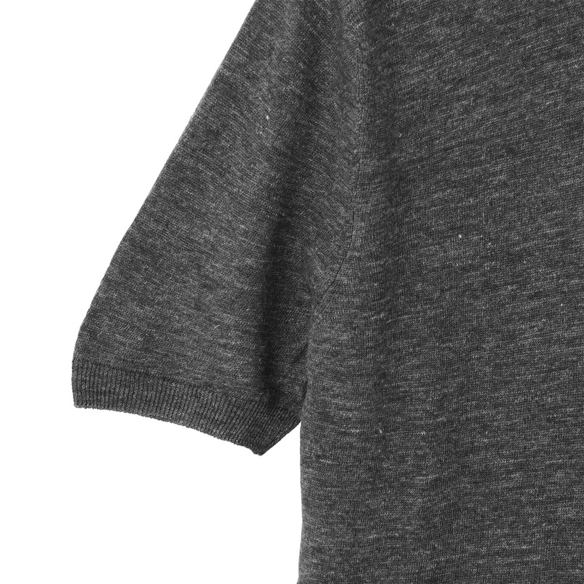 Gran Sasso グランサッソ ニットリネンポロシャツ/KNITTED LINEN POLO【大きいサイズあり】 メンズ