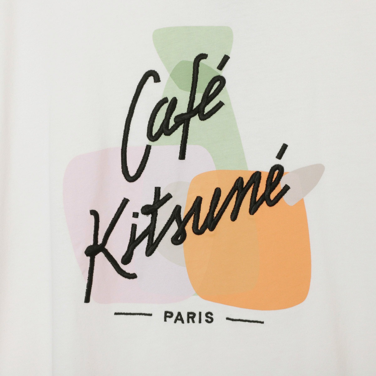 MAISON KITSUNE メゾンキツネ クルーネックTシャツ/PASTEL COMPOSITION CLASSIC TEE-SHIRT