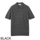 Gran Sasso グランサッソ ニットリネンポロシャツ/KNITTED LINEN POLO【大きいサイズあり】 メンズ